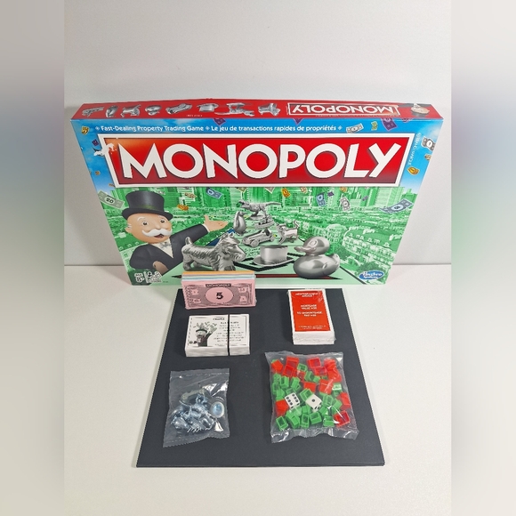 Monopoly Board Game Hasbro New but open packaging - Picture 4 of 15